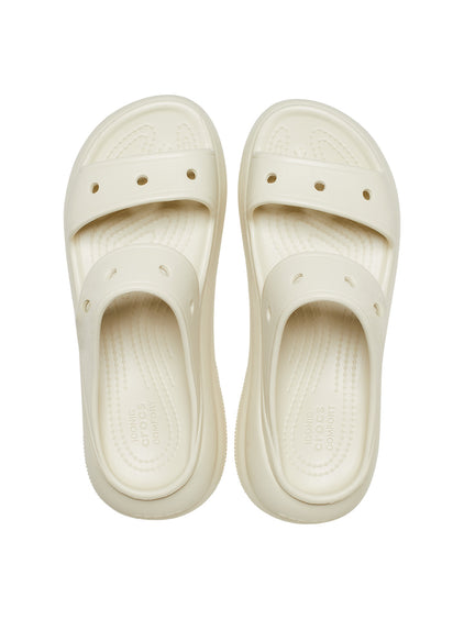 Sandalia Plataforma Unisex Crush Beige Crocs