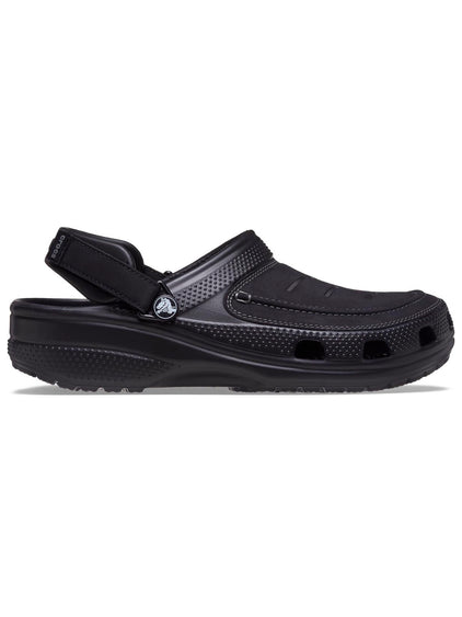 Zueco Hombre Yukon Vista LiteRide Clog Negro Crocs