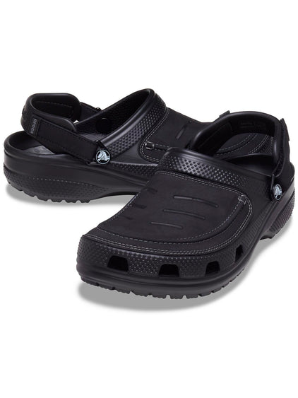 Zueco Hombre Yukon Vista LiteRide Clog Negro Crocs