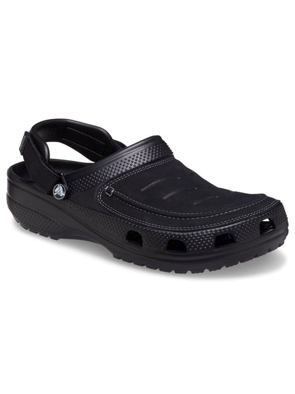 Zueco Hombre Yukon Vista LiteRide Clog Negro Crocs