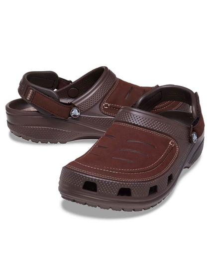 Zueco Hombre Yukon Vista LiteRide Clog Café Crocs