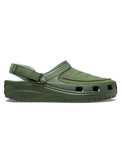 Zueco Hombre Yukon Vista LiteRide Clog Verde Crocs