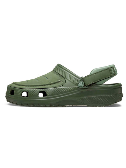 Zueco Hombre Yukon Vista LiteRide Clog Verde Crocs
