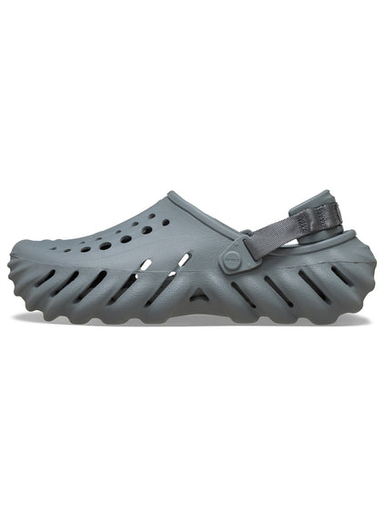 Zueco Unisex Echo Clog Plomo Crocs