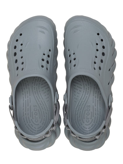 Zueco Unisex Echo Clog Plomo Crocs