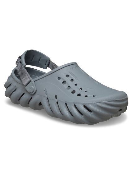 Zueco Unisex Echo Clog Plomo Crocs