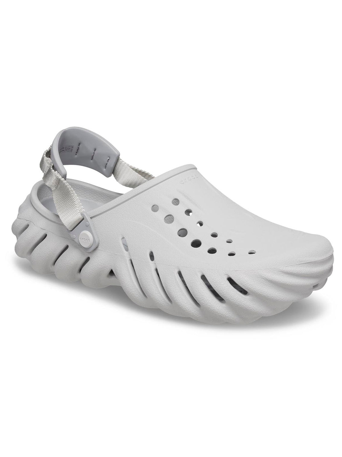 Zueco Unisex Echo Clog Gris Crocs