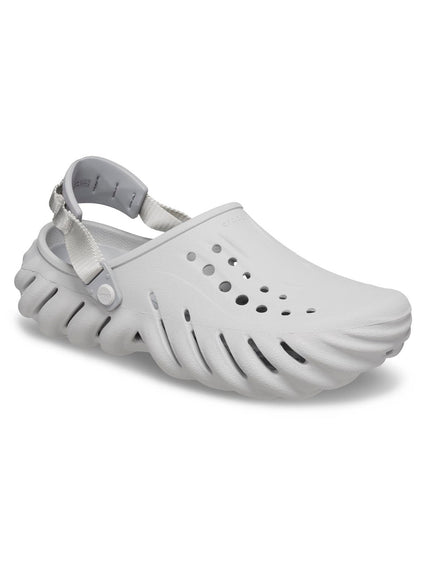 Zueco Unisex Echo Clog Gris Crocs