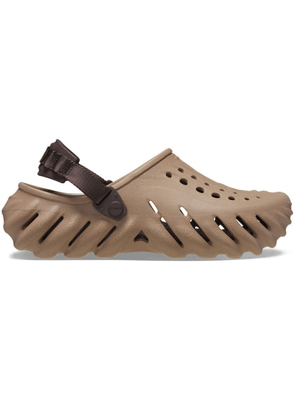 Zueco Unisex Echo Clog Café Crocs