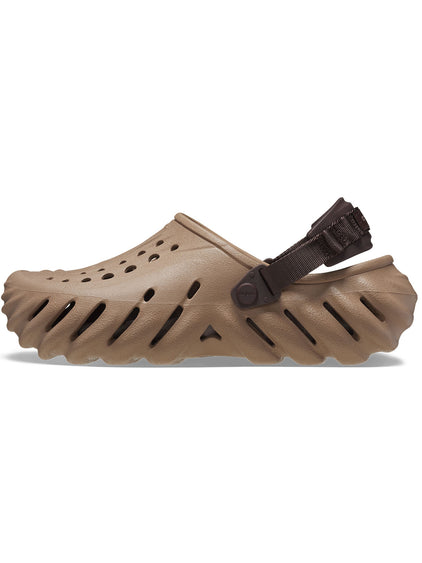 Zueco Unisex Echo Clog Café Crocs
