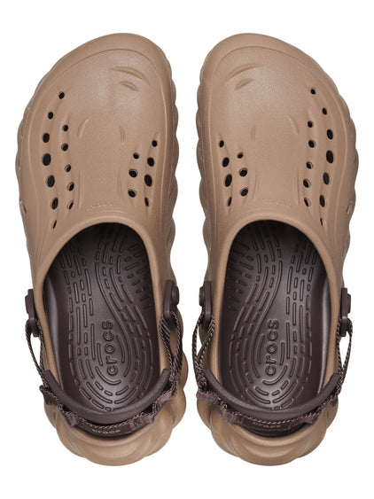 Zueco Unisex Echo Clog Café Crocs