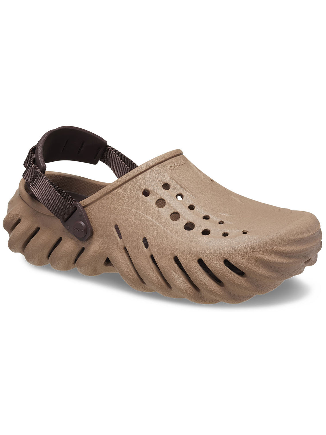 Zueco Unisex Echo Clog Café Crocs