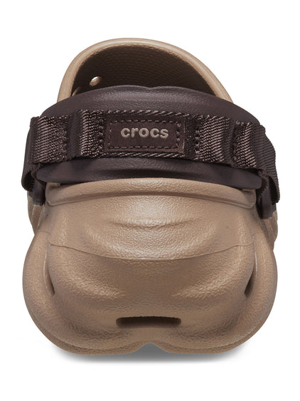 Zueco Unisex Echo Clog Café Crocs