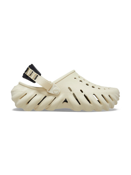 Zueco Unisex Echo Clog Beige Crocs