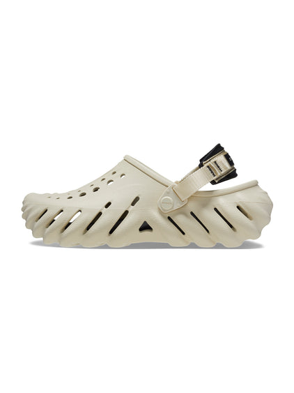 Zueco Unisex Echo Clog Beige Crocs