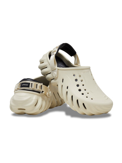 Zueco Unisex Echo Clog Beige Crocs
