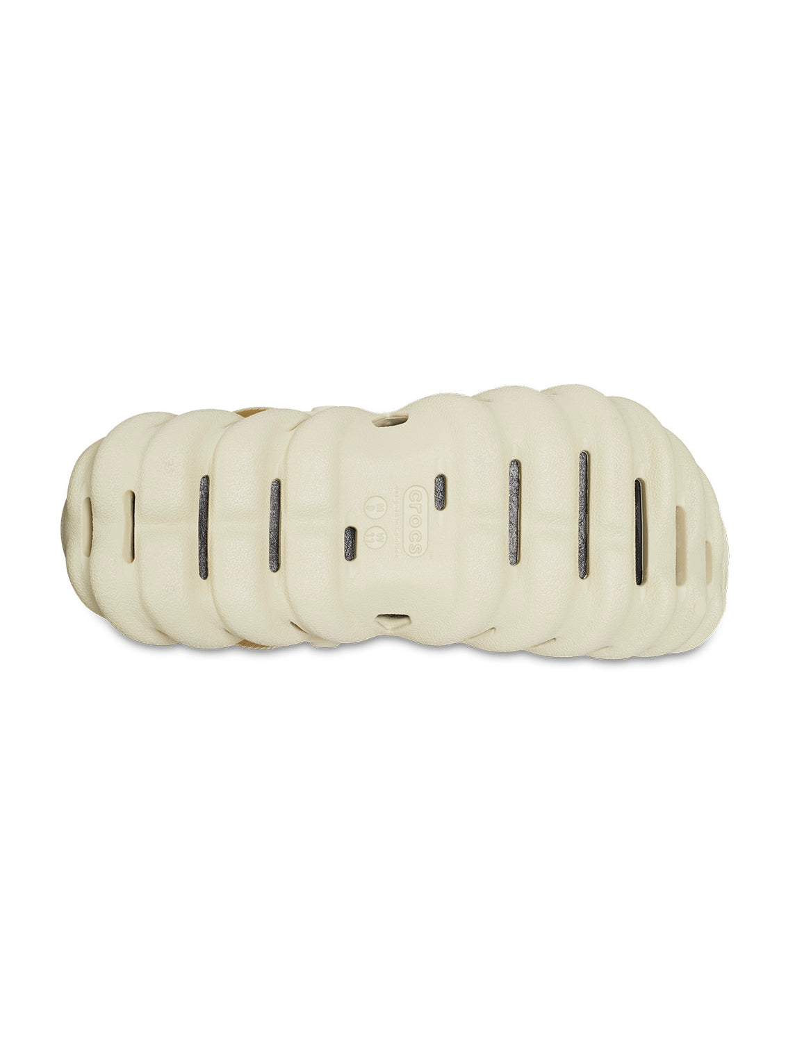 Zueco Unisex Echo Clog Beige Crocs