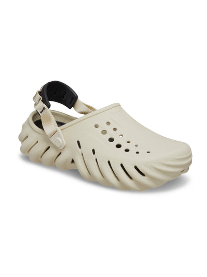 Zueco Unisex Echo Clog Beige Crocs