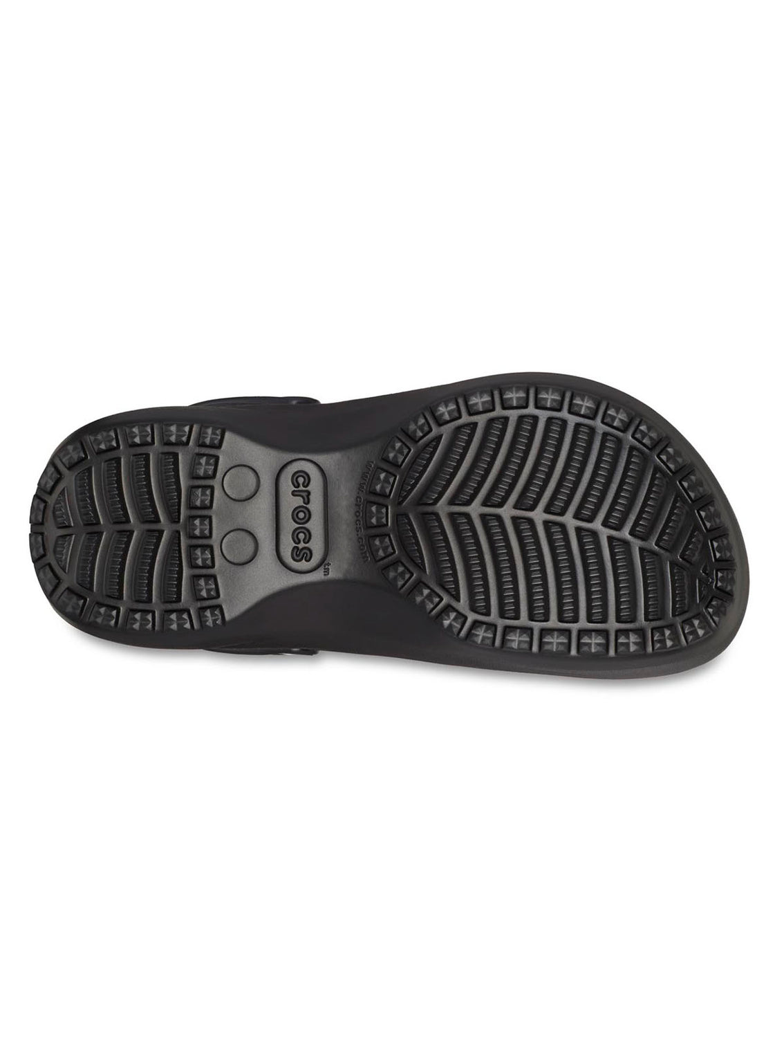 Zueco Plataforma Mujer Classic Lined Negro Crocs