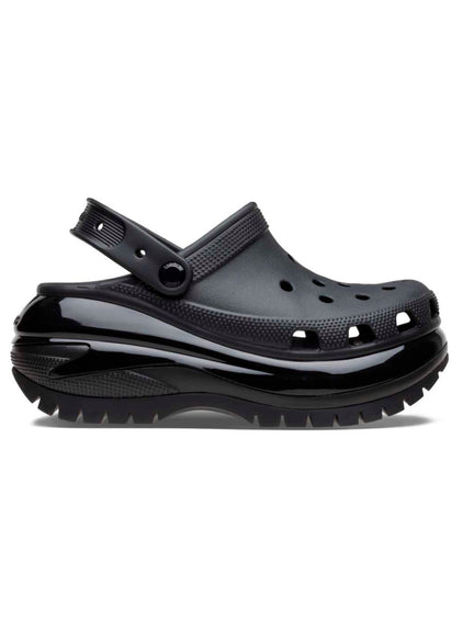 Zueco Plataforma Unisex Mega Crush Clog Negro Crocs