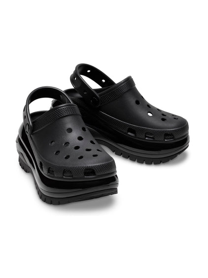Zueco Plataforma Unisex Mega Crush Clog Negro Crocs