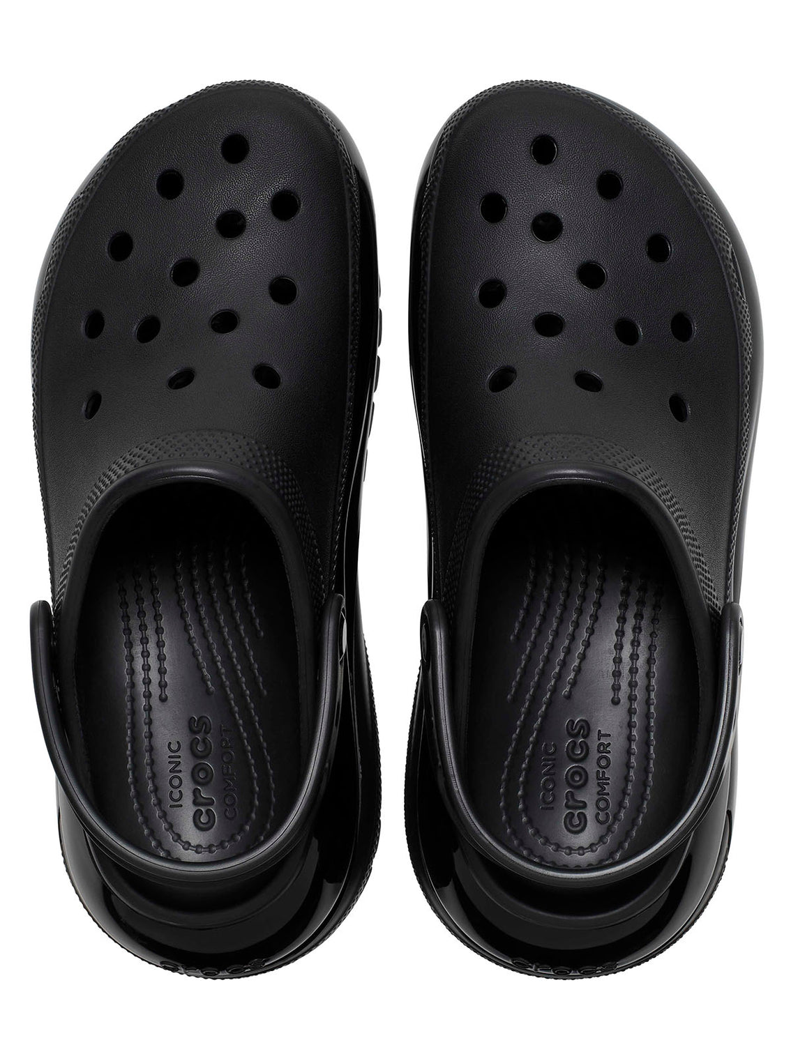 Zueco Plataforma Unisex Mega Crush Clog Negro Crocs