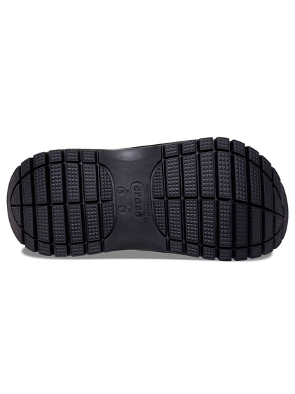 Zueco Plataforma Unisex Mega Crush Clog Negro Crocs
