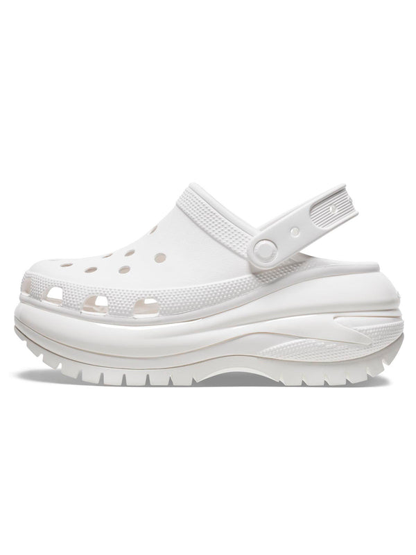 Zueco Plataforma Unisex Mega Crush Clog Blanco Crocs