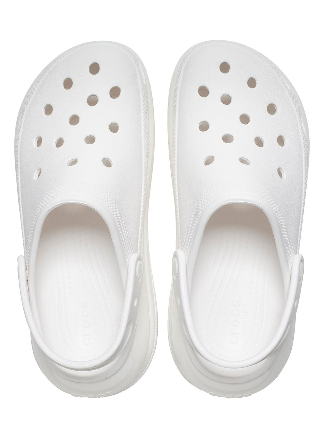 Zueco Plataforma Unisex Mega Crush Clog Blanco Crocs