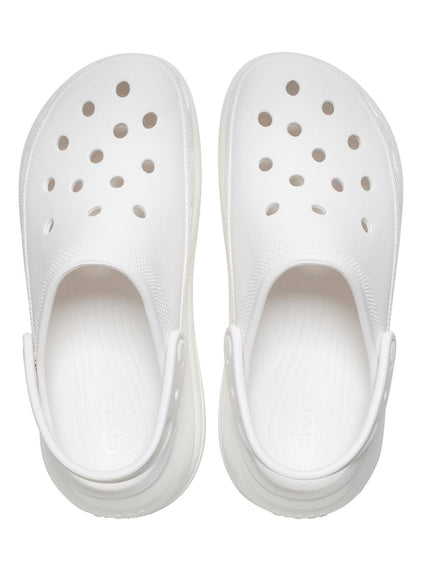 Zueco Plataforma Unisex Mega Crush Clog Blanco Crocs