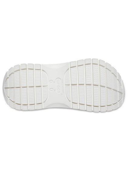 Zueco Plataforma Unisex Mega Crush Clog Blanco Crocs