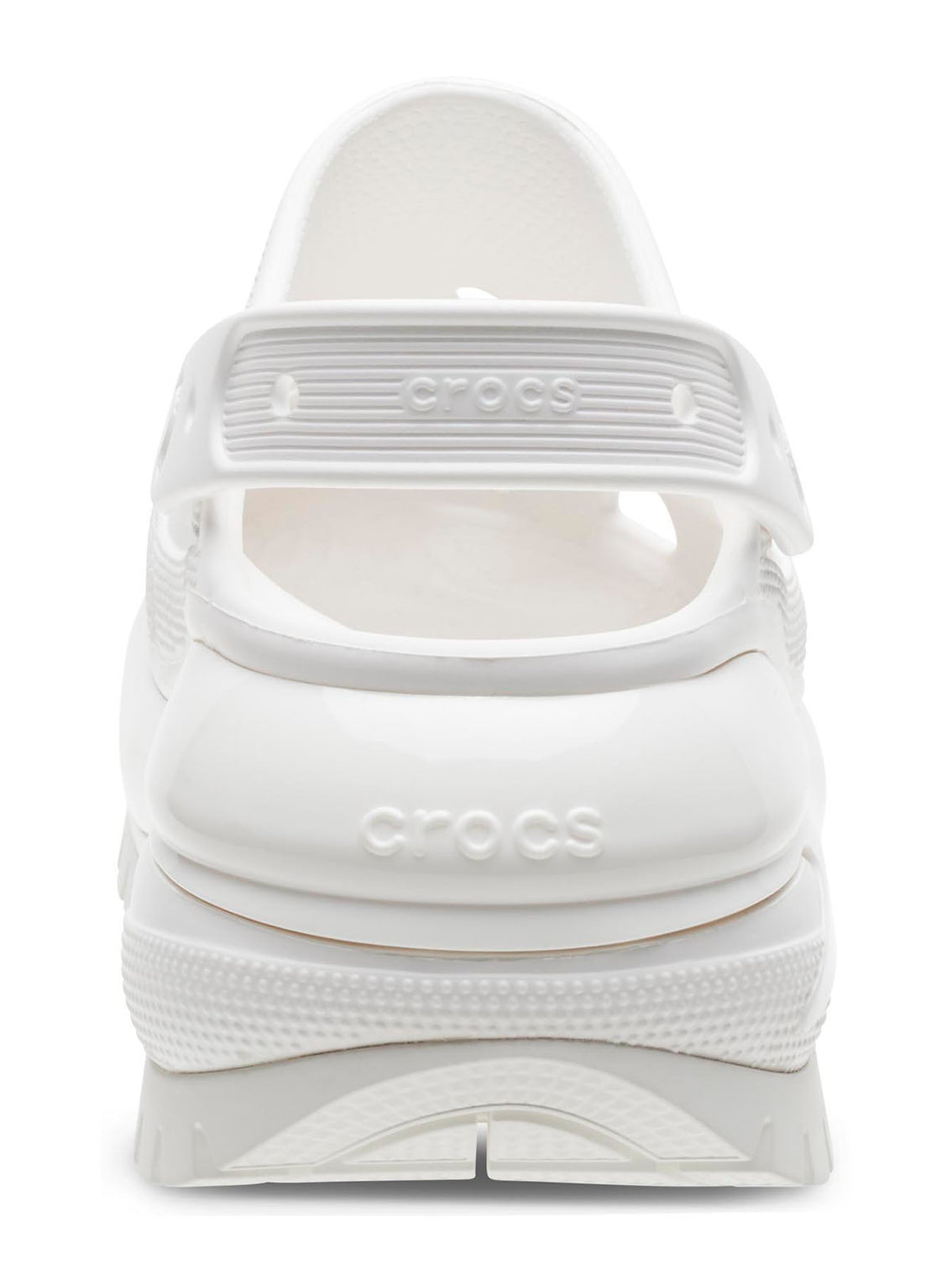 Zueco Plataforma Unisex Mega Crush Clog Blanco Crocs