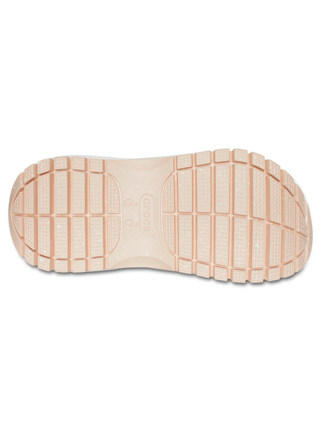 Zueco Plataforma Unisex Mega Crush Clog Café Crocs