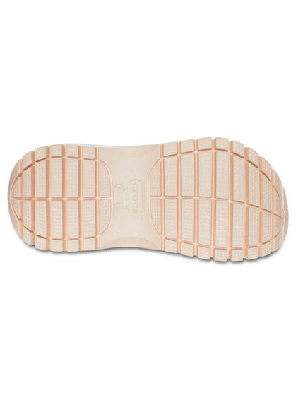 Zueco Plataforma Unisex Mega Crush Clog Café Crocs