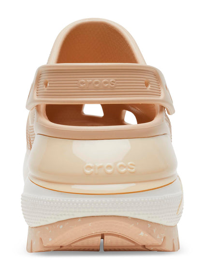 Zueco Plataforma Unisex Mega Crush Clog Café Crocs