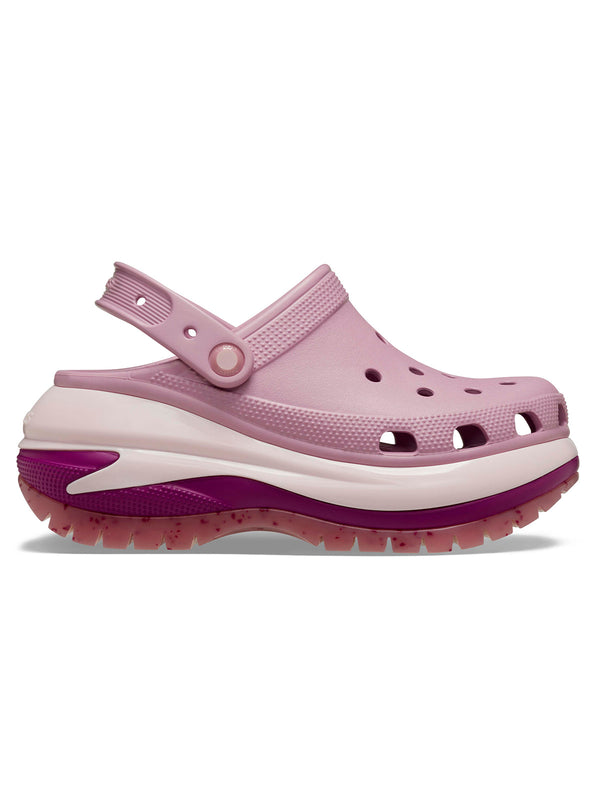 Zueco Plataforma Unisex Mega Crush Clog Morado Crocs