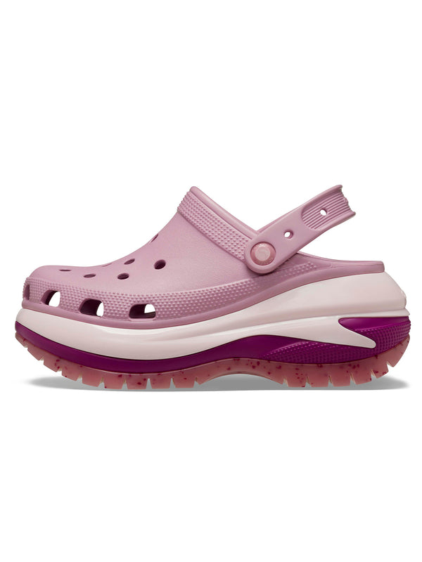 Zueco Plataforma Unisex Mega Crush Clog Morado Crocs