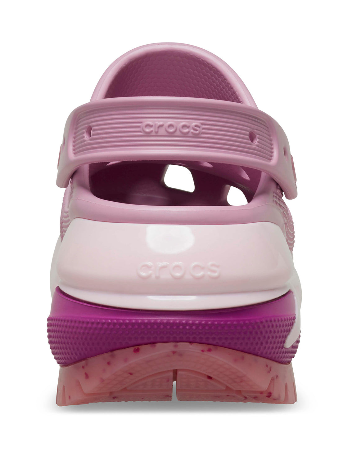 Zueco Plataforma Unisex Mega Crush Clog Morado Crocs