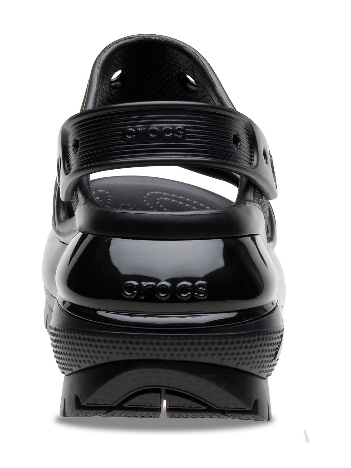 Sandalia Plataforma Unisex Mega Crush Negro Crocs