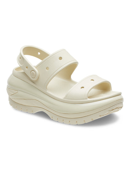 Sandalia Plataforma Unisex Mega Crush Beige Crocs