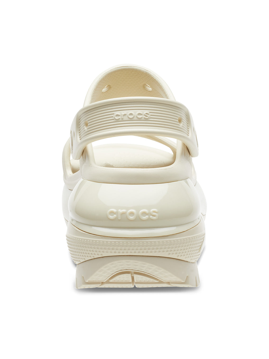 Sandalia Plataforma Unisex Mega Crush Beige Crocs