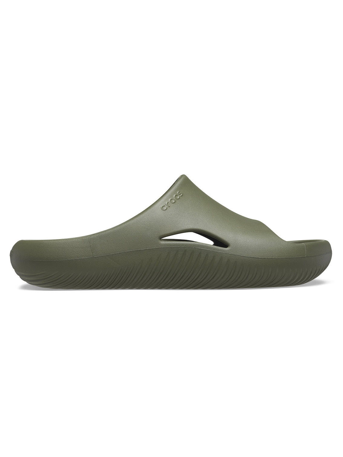 Sandalia Unisex Mellow Recovery Slide Verde Crocs