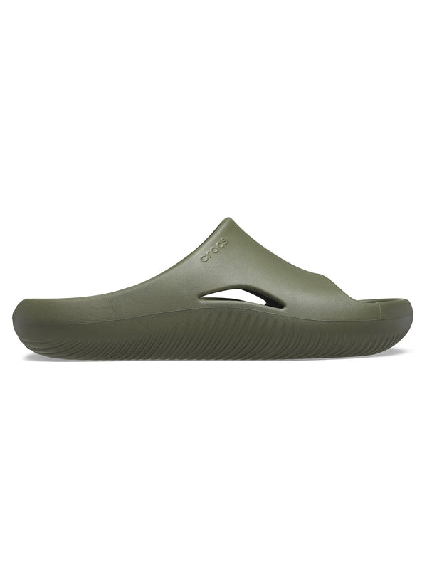 Sandalia Unisex Mellow Recovery Slide Verde Crocs