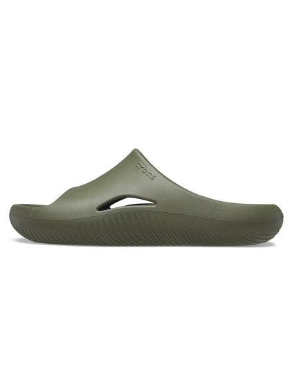 Sandalia Unisex Mellow Recovery Slide Verde Crocs
