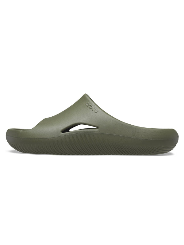 Sandalia Unisex Mellow Recovery Slide Verde Crocs