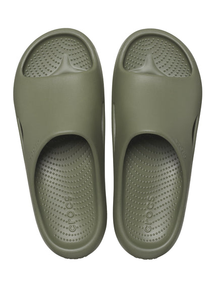 Sandalia Unisex Mellow Recovery Slide Verde Crocs