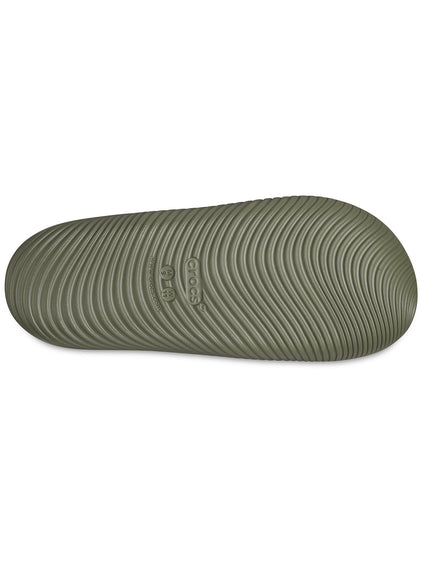 Sandalia Unisex Mellow Recovery Slide Verde Crocs