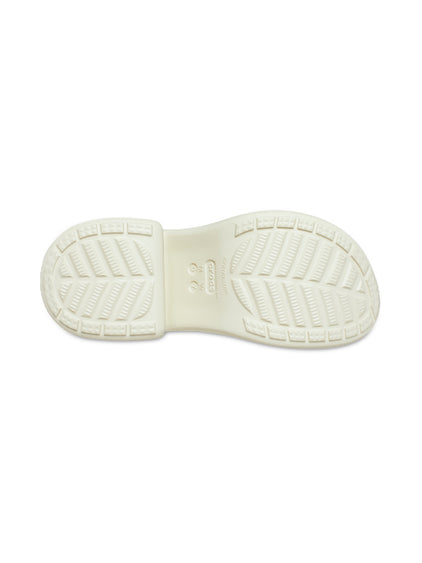 Zueco Plataforma Unisex Siren Clog Beige Crocs