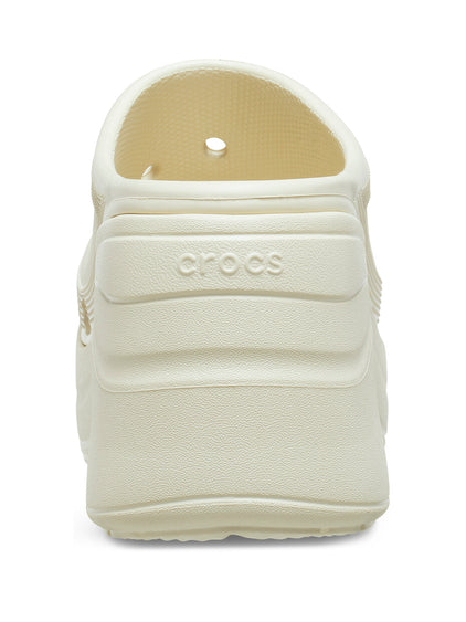 Zueco Plataforma Unisex Siren Clog Beige Crocs