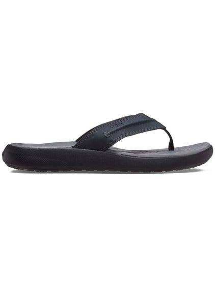 Sandalia Flip Hombre Yukon Vista II LR Negro Crocs